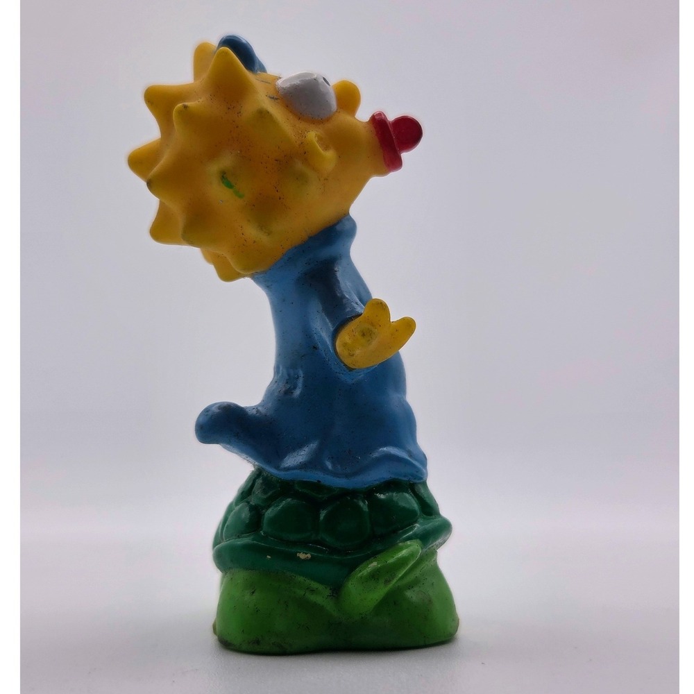 The Simpsons Maggie Simpson PVC Figure 2in Blue Fair 1990 Matt Groening - Picture 3 of 7